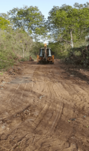 C Zone Drainage repairing work